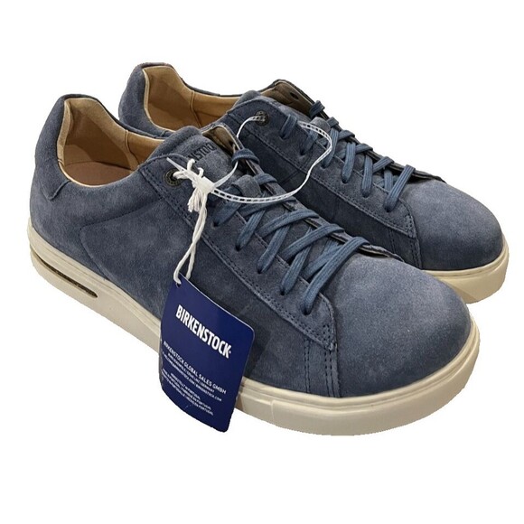 Birkenstock Bend Low Sneaker Elemental Blue Suede Women EU 42 size US 11 NEW nwt - Picture 3 of 16